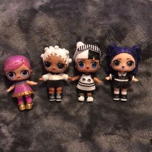 LOL Glitter Series and Glitter Bling Series Dolls
